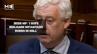 Irish MP: 'I hope Benjamin Netanyahu burns in hell'