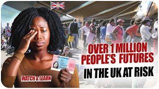 Over 1 Million Immigrants ' Stay  In UK At Risk !