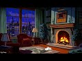 1950 s cozy living room with oldies playing in another room relax unwind sleep