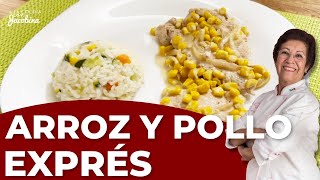 COMO HACER ARROZ Y POLLO EXPRÉS SUPER DELICIOSOS