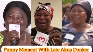 Funny Moment With Late Maame Akua Donkor