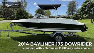 Coastal Boat Sales 2014 Bayliner 175 Bowrider