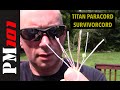 5(ish) MIN REVIEWS: Titan Survivorcord  - Preparedmind101