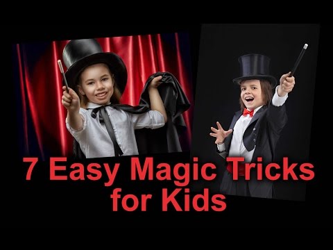 7 great magic tricks that kids can learn and perform #easymagictricksforkids #easymagictricks