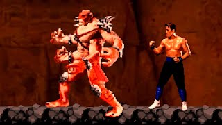 Johnny Cage trolls Kintaro