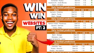 Here is the Best Football Prediction tips Website | Part 2
