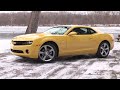 2010 chevrolet camaro v6 stick shift drive time review testdrivenow