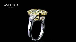 #JCRF05518422# YELLOW DIAMOND RING ASTTERIA