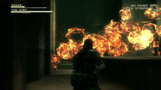 MGS3 HD The Fury Boss Fight E-Extreme Non-lethal (0:58)