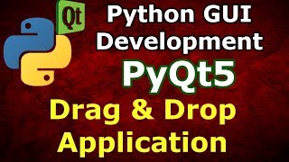 PyQt5 How To Make Drag And Drop Application