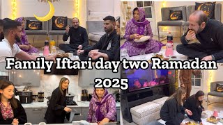 FAMILY IFTARI DAY 2 | RAMADAN 2025 🌙 | SEVERAL DISHES PREPARED 🥘