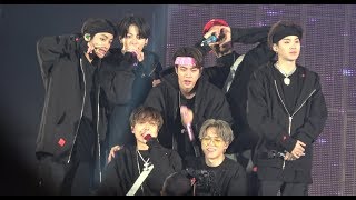 4K 191029 SEOUL SPEAK YOURSELF THE FINAL - 방탄소년단 엔딩 인사 (BTS V) FOCUS