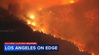 At least 16 confirmed dead as wildfires continue burning around Los Angeles-area