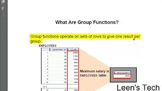 SQL 11g Tutorial in Bangla # 21 Group functions in SQL Statement