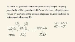 Matura rozszerzona 2021 - zadanie 9 - prawdopodobieństwo