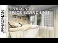 28sqm Tiny Condo w/ Walk in Closet & Full of Storage : Space Saving Unit & Modular | The Rise Makati