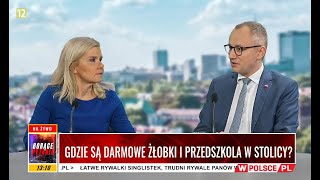 GDZIE SĄ DARMOWE ŻŁOBKI I PRZEDSZKOLA W STOLICY? Dr Poboży: To oszustwo wyborcze Trzaskowskiego