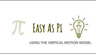 How to Use the Vertical Motion Model (Quadratic Equations)