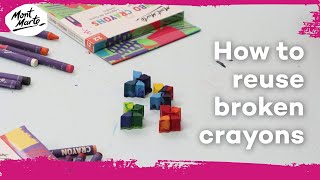 How to reuse broken crayons