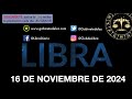 Horóscopo Diario - Libra - 16 de Noviembre de 2024.