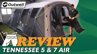 Outwell Tennessee 5 \u0026 7 Air Tent Review 2025