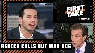 JJ Redick calls out Mad Dog Russo in a fiery First Take debate 🍿