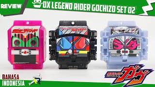 REVIEW - DX LEGEND RIDER GOCHIZO SET 02 レジェンドライダーゴチゾウセット02  [Kamen Rider GAVV] DECADE BUILD ZI-O