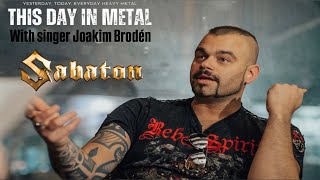 Interview with Sabaton frontman Joakim Brodén