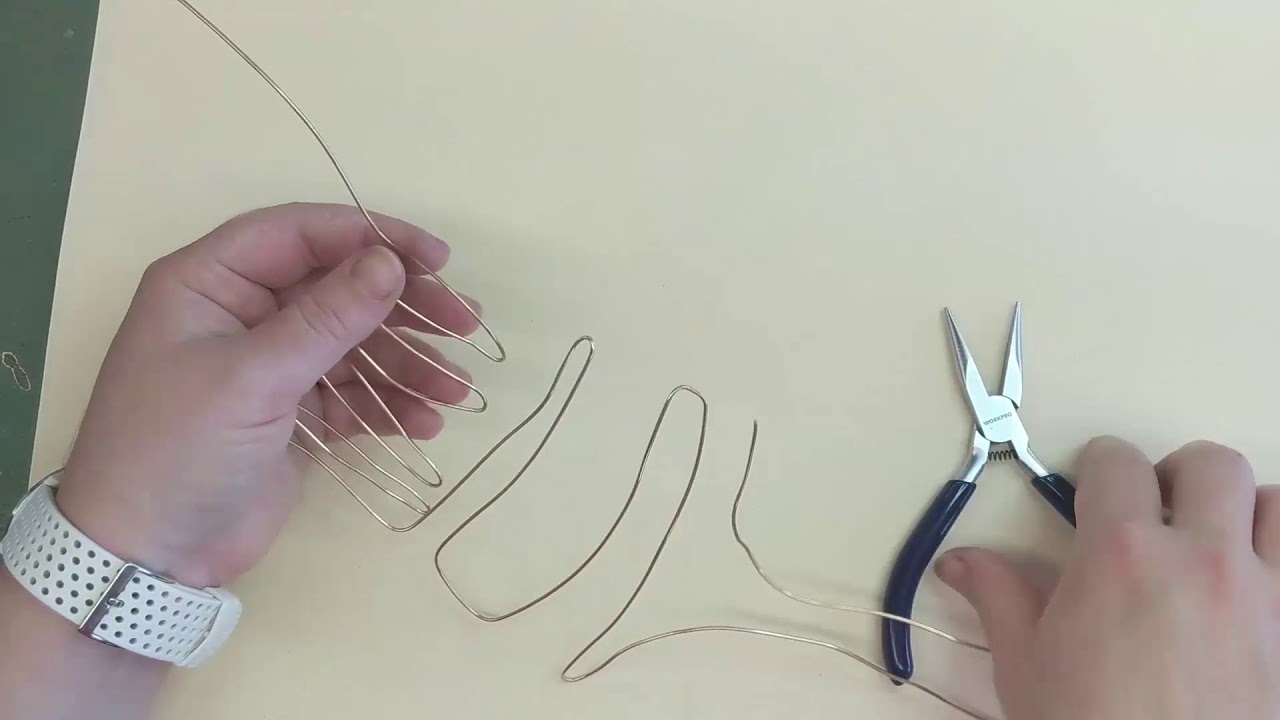 Wire Sculpture Tutorial Youtube