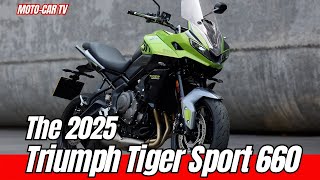 The 2025 Triumph Tiger Sport 660: A Deeper Dive | MOTO-CAR TV