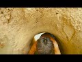 I Build Underground House Water Slide To Tunnel Underground Swimming Pools For hiding
