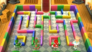 【マリオパーティ10】ミニゲームルイージvsヨッシーvsマリオvsロゼッタ(COM最強 たつじん)