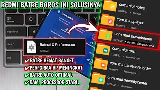 Hp Redmi Wajib Coba File Setting System Untuk Baterai \u0026 Performa Ngebut🔥Batre Lebih Awet Dan Gak Lag