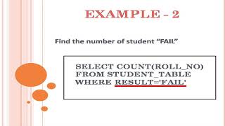 Db2 Tutorial - SQL COUNT Function with examples | COUNT Function in SQL