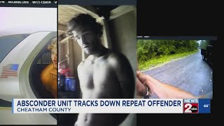 Cheatham County’s absconder unit tracks down repeat offender
