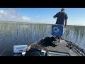 line watcher crappie fishing lake okeechobee december 3 2023eagle bay outside reed holding fish