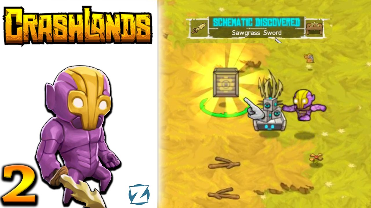 Crashlands Gameplay Ep 2 Schematic Let S Play Youtube