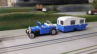 HO Scale Custom Slot Car Racing Trailers by toys2nv