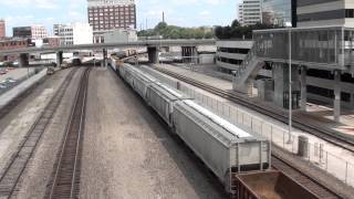 KCT #3852 leads WB Transfer with a nice RS3L. Kansas City, MO 8/11/13