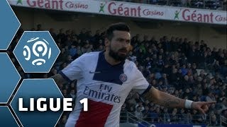 Goal Ezequiel LAVEZZI (19') - SC Bastia-Paris Saint-Germain (0-3) - 08/03/14 - (SCB-PSG)