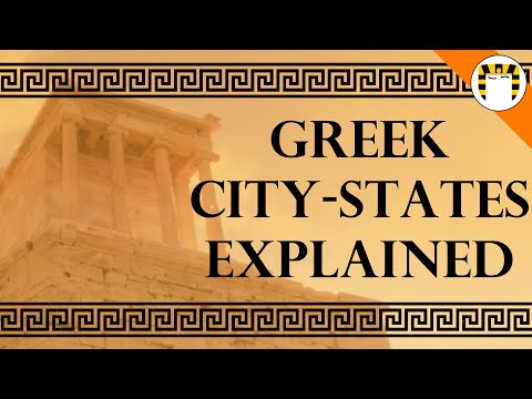 Which was the main cause for the independence of city-states in ancient Greece?