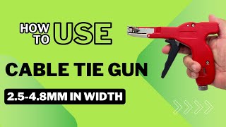 Mastering Cable Management with the Ultimate Cable Tie Gun!