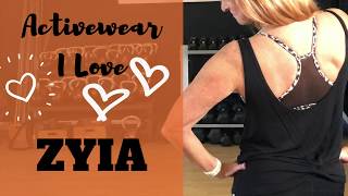 Zyia Active Leopard Leggings \u0026 Bra Demo | Zyia Canada Review