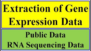 How to extract your genes expression data from RNA seq data in single click  | Table Row Manipulate