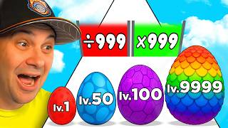 Evolving MAX LEVEL DINOSAUR Egg!