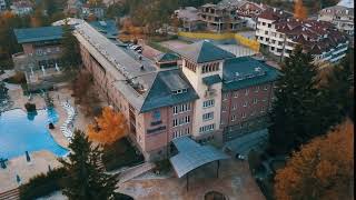 Drone main entrance - Spa hotel Dvoretsa, Velingrad, Bulgaria