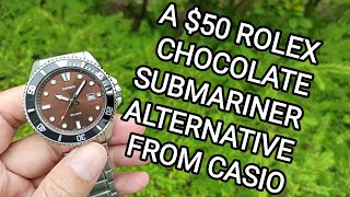 A Budget Chocolate Sub? Unboxing of Casio MDV-107D-5AV