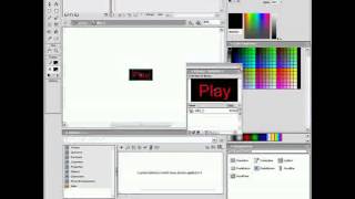 Adobe Flash CS3 - ActionScript 3.0 Flash Button Tutorial For Beginners - HD