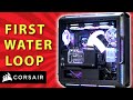 The ALL CORSAIR Custom Water Cooled RGB Gaming PC Build! (Hydro X Series)