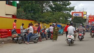 #बेंगलुरु से मैसूर रोड@# Bengaluru se Mysore road dekhiae (video)#